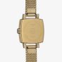 Tissot Ladies T-Lady Lovely Square Gold Tone Mesh Bracelet Watch T058.109.33.031.00
