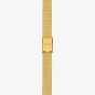 Tissot Ladies T-Lady Lovely Square Gold Tone Mesh Bracelet Watch T058.109.33.031.00