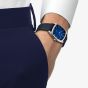 Tissot Mens Stylist Square Dial Blue Leather Strap Watch T159.909.16.043.00