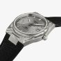 Tissot Mens PRX Damascus Steel Black Leather Strap Watch T137.807.96.081.00