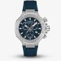 Tissot T-Race 38mm Blue Chronograph Watch T141.817.17.041.00