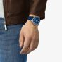 Tissot Mens Seastar 2000 44mm Blue & Silver Rubber Strap Watch T120.907.17.041.00