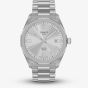 Tissot Mens PRC 100 Solar Silver Tone Watch T151.422.11.031.00