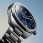 Tissot Mens PRC100 Blue Dial Solar Quartz Watch T151.422.11.041.00