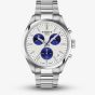Tissot Mens PR100 White Dial Chronograph Bracelet Watch T150.417.11.011.00