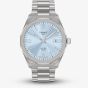 Tissot Mens PRC 100 Solar Ice Blue Dial Date Watch T151.422.11.351.00