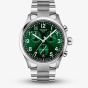 Tissot Mens Chrono L 42mm Green Bracelet Watch T116.417.11.092.00
