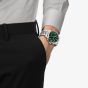 Tissot Mens Chrono L 42mm Green Bracelet Watch T116.417.11.092.00