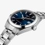 Tissot Mens Gentleman 38mm Powermatic 80 Blue Dial Bracelet Watch T165.807.11.041.00