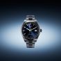 Tissot Mens Gentleman 38mm Powermatic 80 Blue Dial Bracelet Watch T165.807.11.041.00