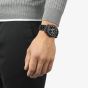 Tissot Mens SuperSport Black Chronograph Dial Stainless Steel Bracelet Watch T125.417.33.051.00