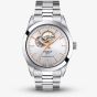 Tissot Gentlemen Silver Open Heart Dial Stainless Steel Bracelet Watch T127.407.11.031.01