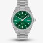 Tissot Mens PRC100 Solar Green Dial Bracelet Watch T151.422.11.091.00
