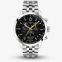 Tissot PRC 200 Stainless Steel Black Dial Chronograph Watch T114.417.11.057.00