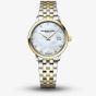 Ex-Display Raymond Weil Ladies Toccata Two Tone Diamond Set Mother Of Pearl Dial Bracelet Watch 5985-STP-97081