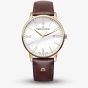 Maurice Lacroix Eliros White & Brown Leather Watch EL1118-PVP01-112-1