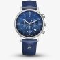 Maurice Lacroix Eliros Blue Leather Chronograph Watch EL1098-SS001-420-4