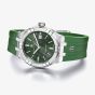 Maurice Lacroix Aikon Green Rubber Watch AI6008-SS000-630-5