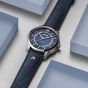 Maurice Lacroix Pontos Day Date Blue Watch PT6358-SS004-431-4