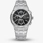 Maurice Lacroix Mens Aikon Black Chronograph Watch AI1118-SS002-330-1