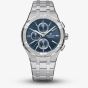 Maurice Lacroix Mens Aikon Blue Chronograph Watch AI1118-SS002-430-1