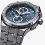 Maurice Lacroix Mens Aikon Blue Chronograph Watch AI1118-SS002-430-1