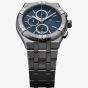 Maurice Lacroix Mens Aikon Blue Chronograph Watch AI1118-SS002-430-1