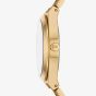 Michael Kors Lennox Gold Plated Blue Dial Watch MK7460