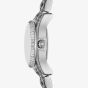 Michael Kors Lexington Silver Tone Crystal Pave Watch MK4864