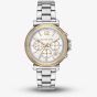 Michael Kors Maren Two Tone Chronograph Watch MK7495