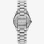 Michael Kors Ladies Lexington Silver Chronograph Watch MK4979