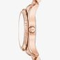 Michael Kors Ladies Mini Lexington Pavé Rose Gold-Tone Bracelet Watch MK7623
