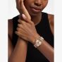 Michael Kors Ladies Mini Lexington Pavé Rose Gold-Tone Bracelet Watch MK7623