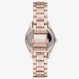Michael Kors Ladies Lauryn Rose Gold-plated Bracelet Watch MK3716