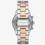 Michael Kors Ladies Bryant Chronograph Two Colour Crystal Bracelet Watch MK6651