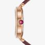 Michael Kors Parker MK Logo Bordeaux Strap Watch MK2974