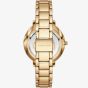 Michael Kors Ladies Pyper White Logo Dial Watch MK4666