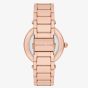 Michael Kors Ladies Parker Rose Gold Plated Watch MK7286
