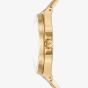 Michael Kors Ladies Lennox Gold Logo Watch MK8939