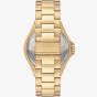 Michael Kors Ladies Lennox Gold Logo Watch MK8939