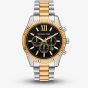 Michael Kors Mens Lexington Two-Tone Chronograph Watch MK9207