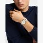Michael Kors Mens Gold Silver Oversized Billie Two -Tone Bracelet Watch MK9274