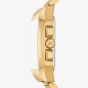 Michael Kors Mens Hayes Oversized Black Dial Gold -Tone Sport Bracelet Watch MK9281