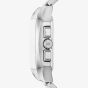 Michael Kors Mens Hayes Oversized Black Dial Silver - Tone Sport Bracelet Watch MK9283