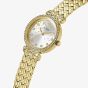 Guess Ladies Enchantment Gold Plated Crystal Watch GW0763L2