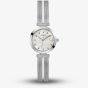 Guess Ladies Array Silver Mother Of Pearl Crystal Watch GW0471L1