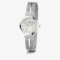 Guess Ladies Array Silver Mother Of Pearl Crystal Watch GW0471L1