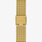 Guess Ladies Fame Gold Tone Triangular Crystal Watch GW0508L2