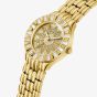 Guess Ladies Firework Gold Tone Crystal Watch GW0602L2