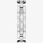 Guess Ladies Gia Silver G Shape Crystal Watch GW0683L1